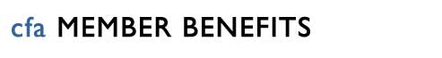 cfa member benefits